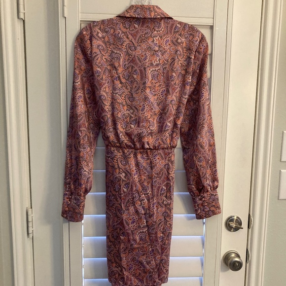 NWT cinq a sept Gaby Dress in Psychedelic Paisley Size 2 Designer ~ Luxury! - Picture 3 of 3
